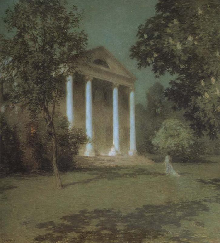 Metcalf, Willard Leroy May Night oil painting image
